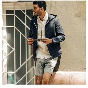 Taylor Stitch - The Riptide Jacket in Navy Stripe